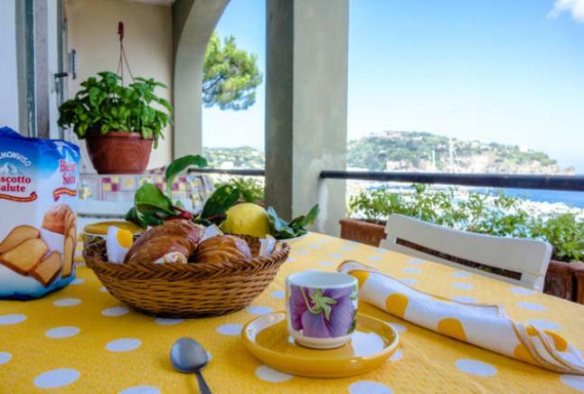 Ischia - Panoramic Apartment On The Sea Лакко-Амено Экстерьер фото